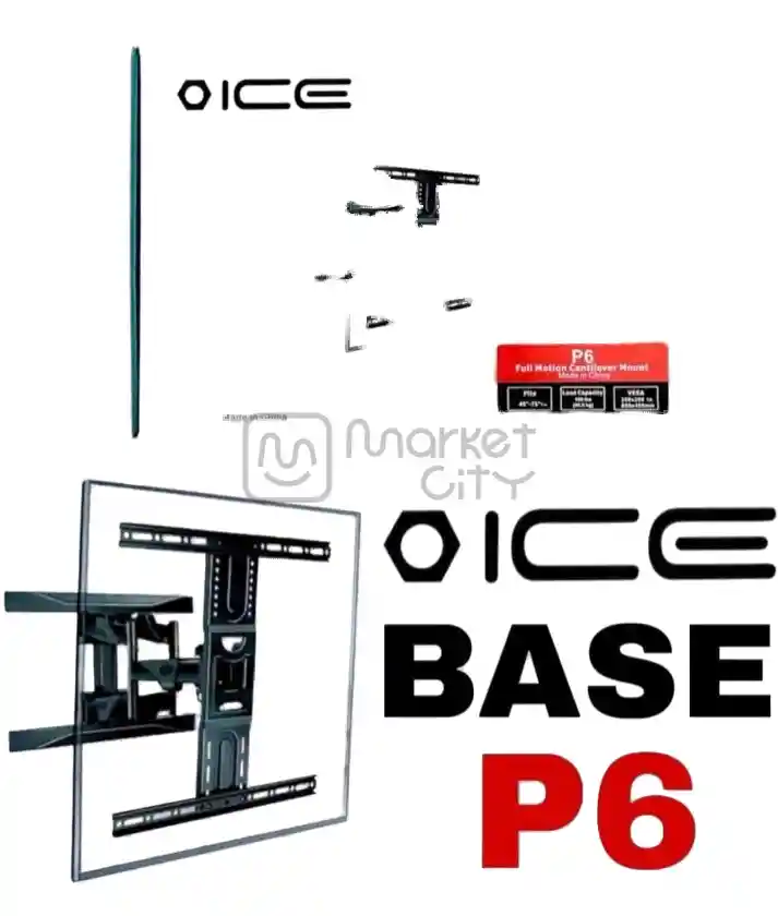 Base Oice Doble Brazo 45”-75” Ref: P6 Eco Oice