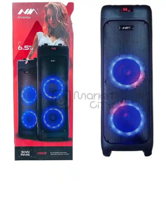 Cabina Nia Doble Parlante 6.5” Ref: An-2406