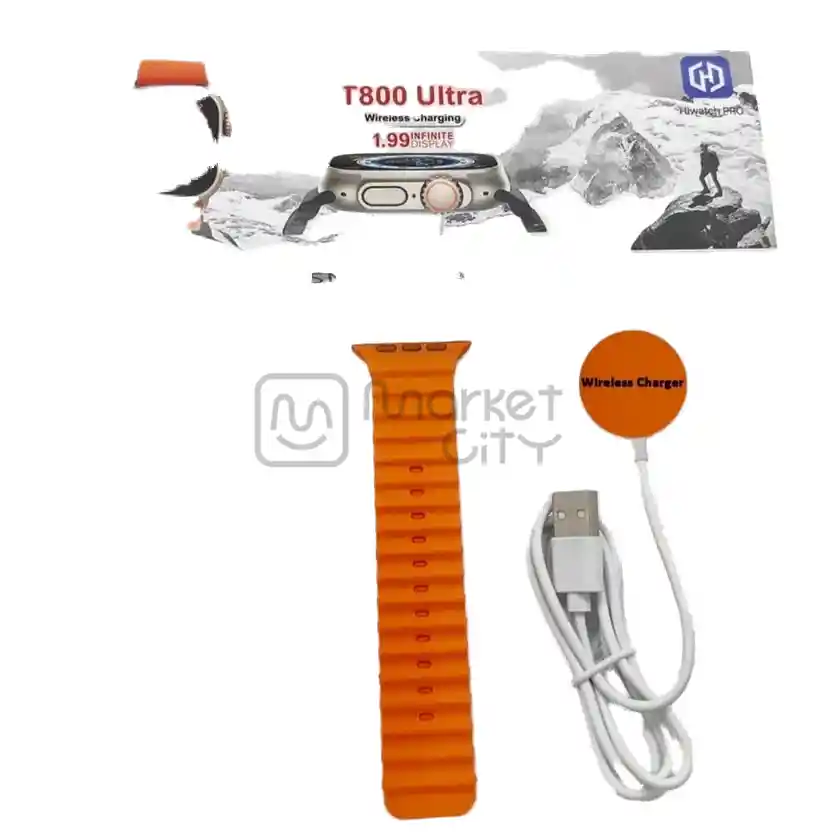 Reloj Inteligente Doble Pulso 49mm Ref: T800 Ultrareloj Inteligente
