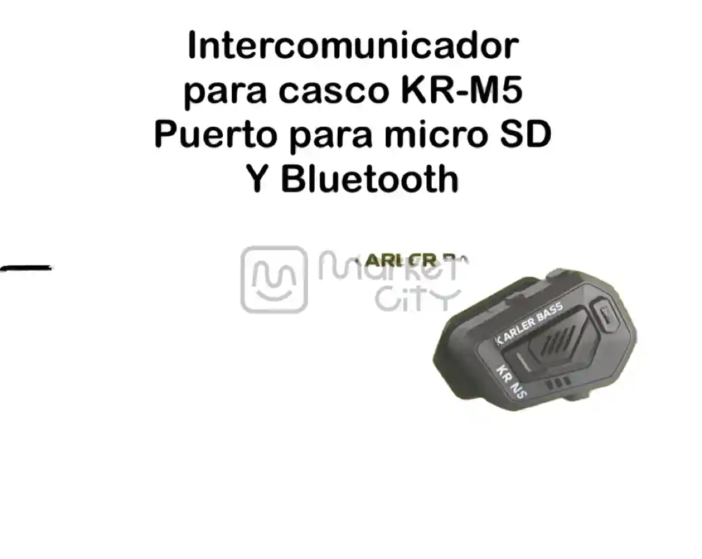 Intercomunicador Para Casco Ref: Kr-m5
