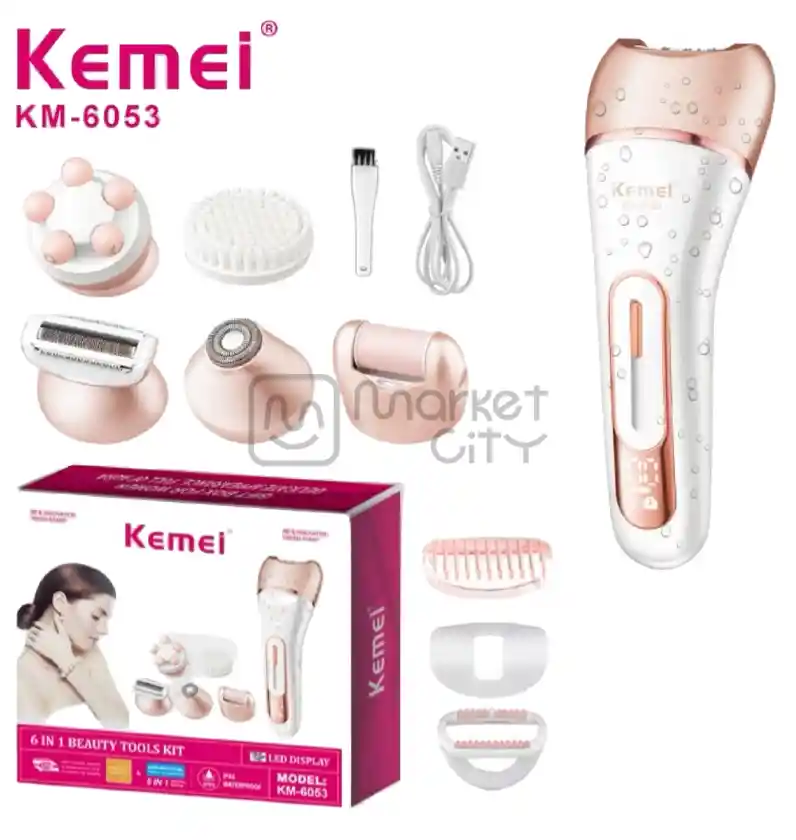 Depiladora Kemei 6053