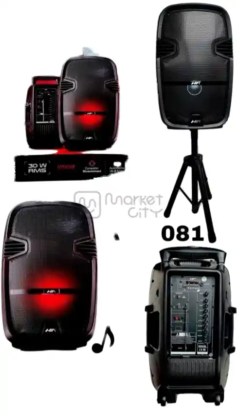 Cabina Nia 12" Pulgadas Con Tripode Ref:an-2081cabinas