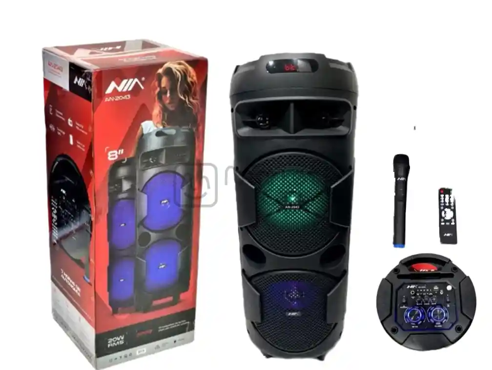 Cabina Doble Parlante 8" Pulgadas 11.000w Ref:an-2043cabinas