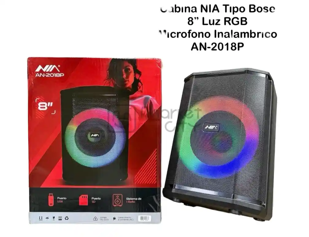 Cabina Nia 8” Tipo Bose Ref: An-2018pcabinas