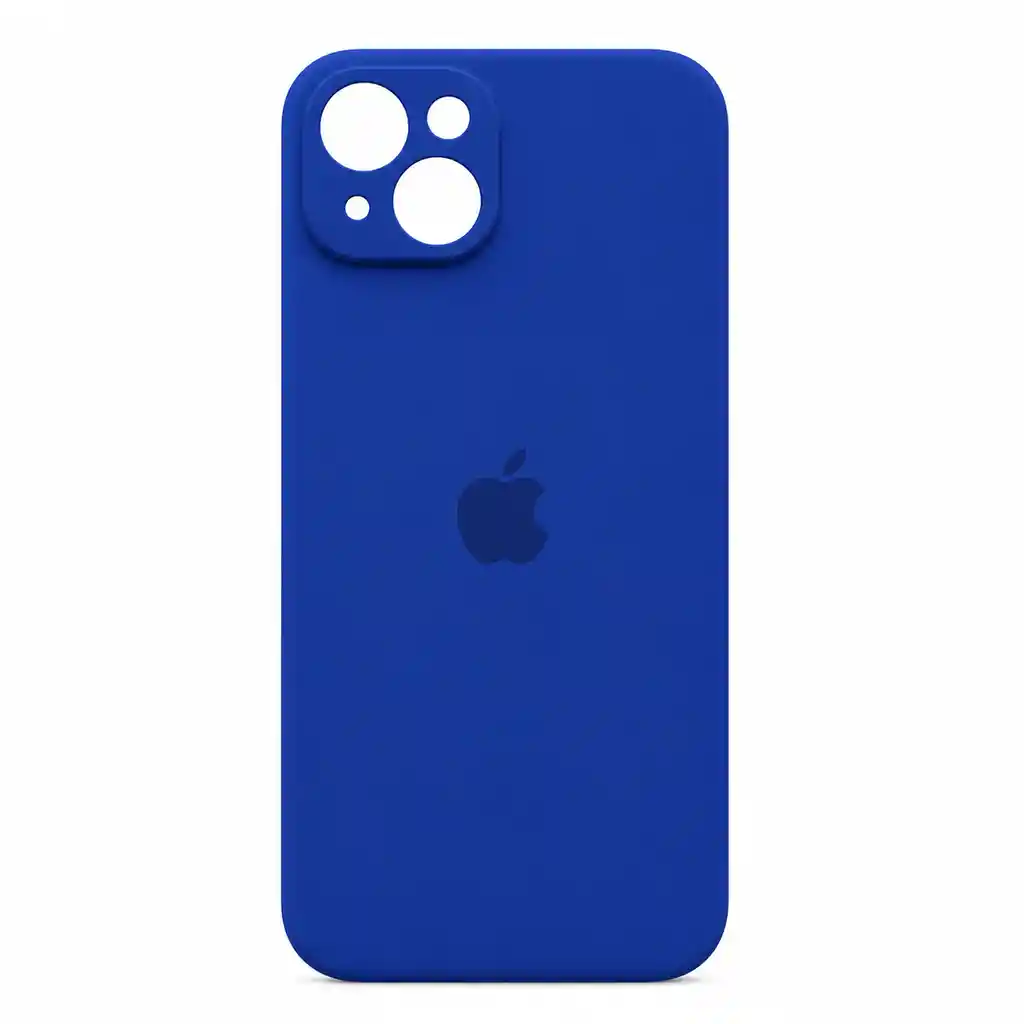 Silicon Case Iphone 14 Plus Azul Rey