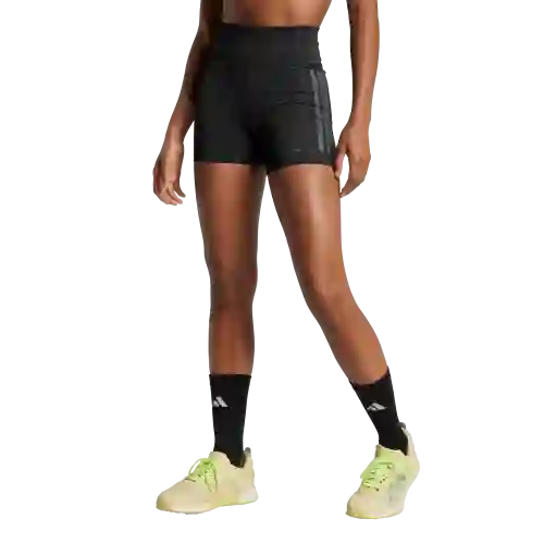 Adidas Licra Opt 3S 1/4 Entrenamiento de Mujer Negro Talla S4
