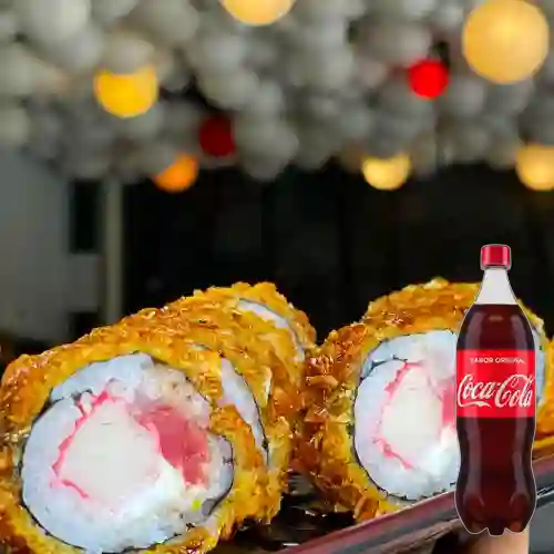 Combo Promo Tempura 15 Makis +cocacola Orig 1.5 ml