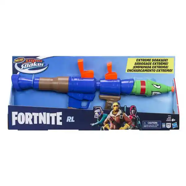 Nerf Lanzador de Agua Fortnite Super Soaker E6874