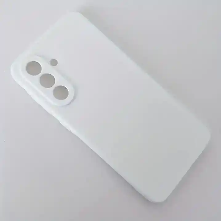 Silicon Case Samsung A36 Blanco