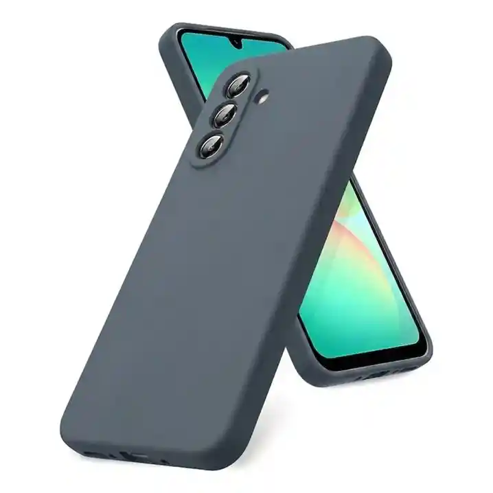 Silicon Case Samsung A26 Gris