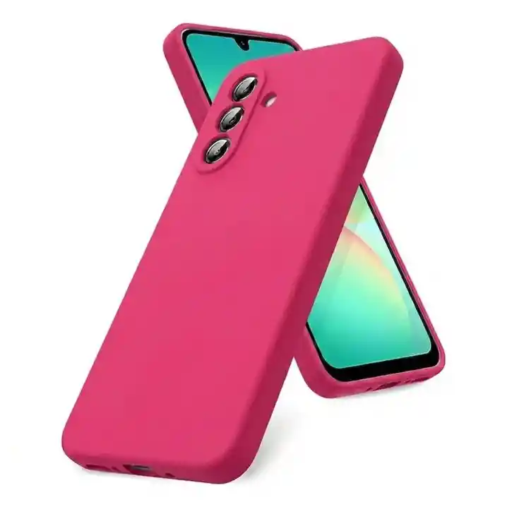 Silicon Case Samsung A26 Fucsia