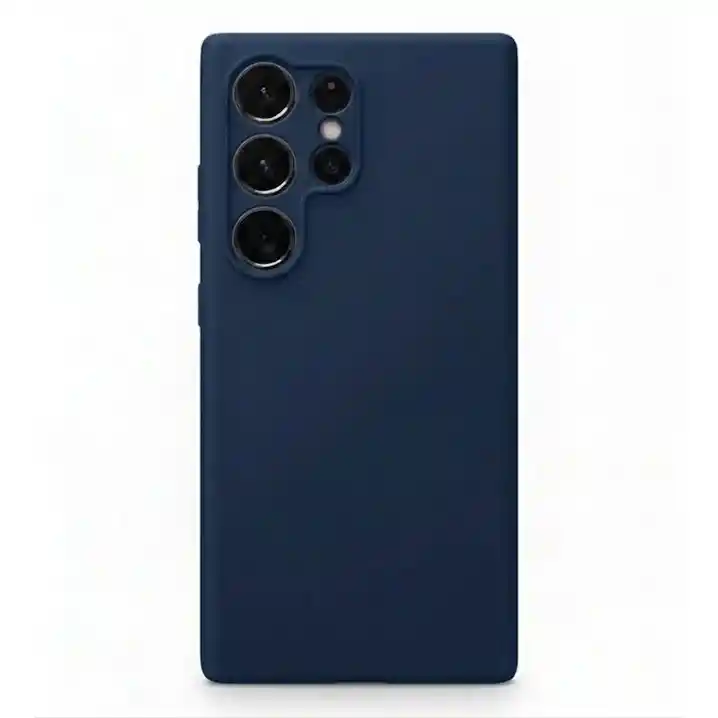 Silicon Case Samsung S24 Ultra Azul Oscuro