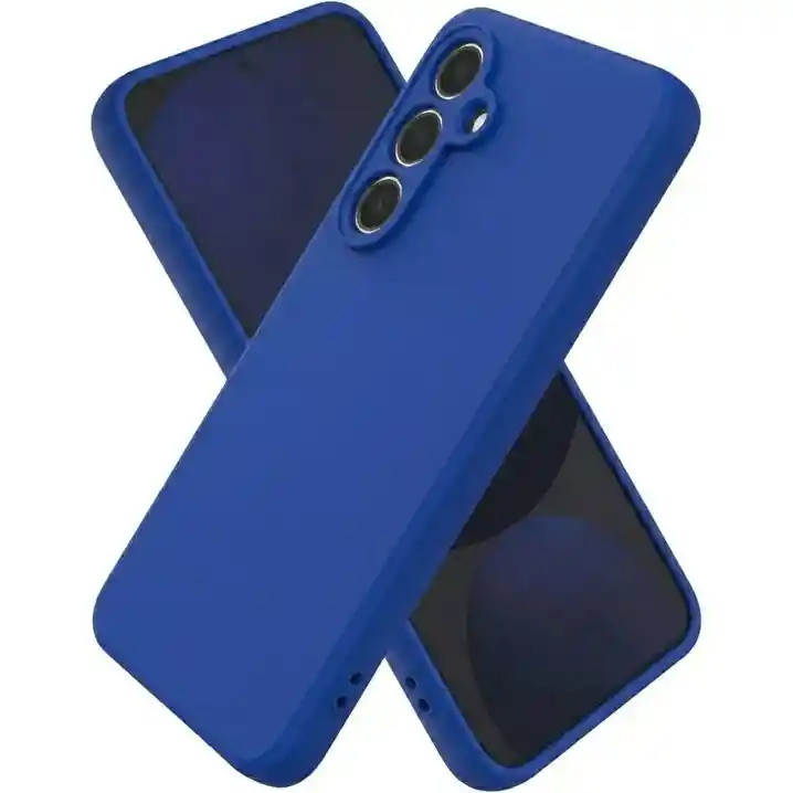 Silicon Case Samsung S25 Fe Azul
