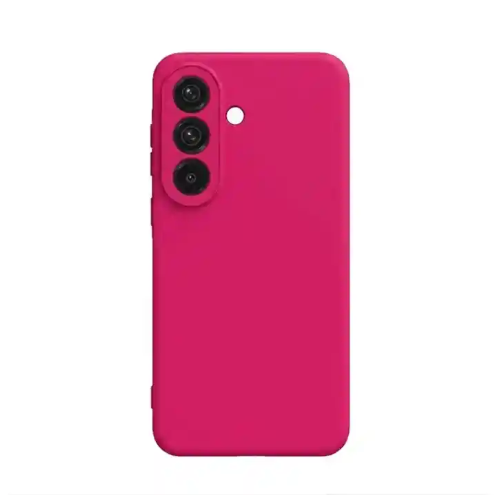 Silicon Case Samsung S26 Fucsia