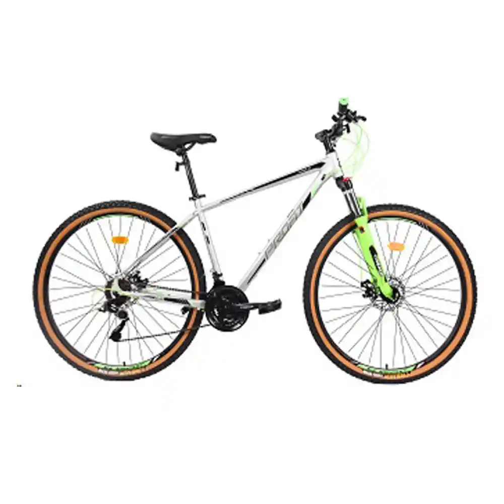 Bicicleta Acero 29er Gris/negro/neon 8 Velocidades Talla M Jasper Z/x3