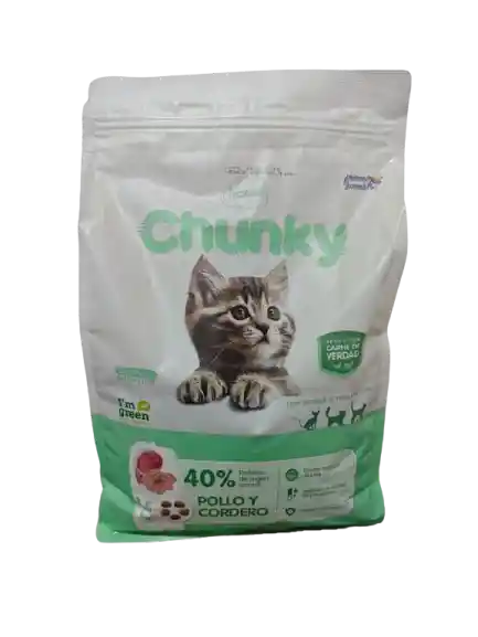 Chunky Gatitos Pollo Y Cordero 1,5kg