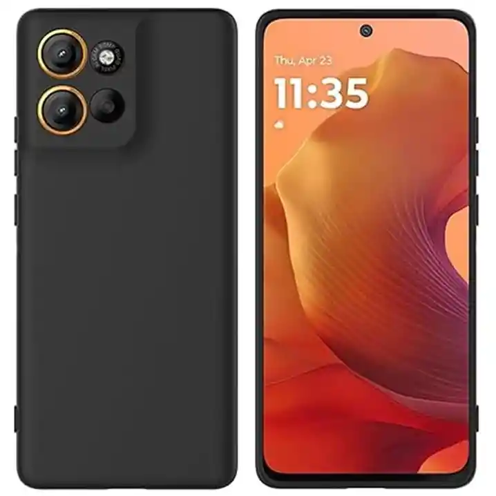 Silicon Case Motorola G15 Negro