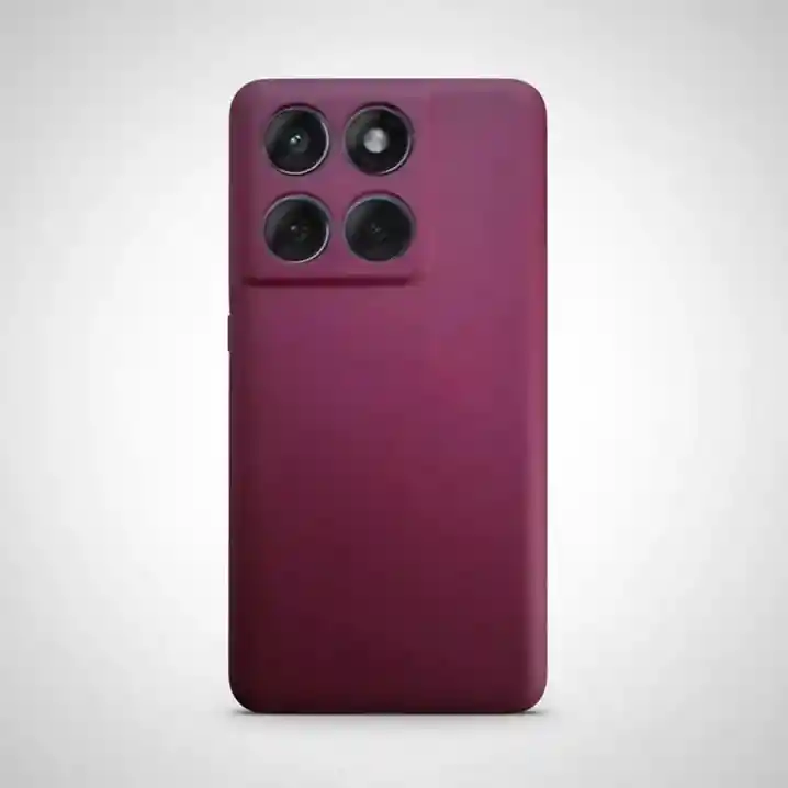 Silicon Case Motorola Edge 70 Fusion Vinotinto