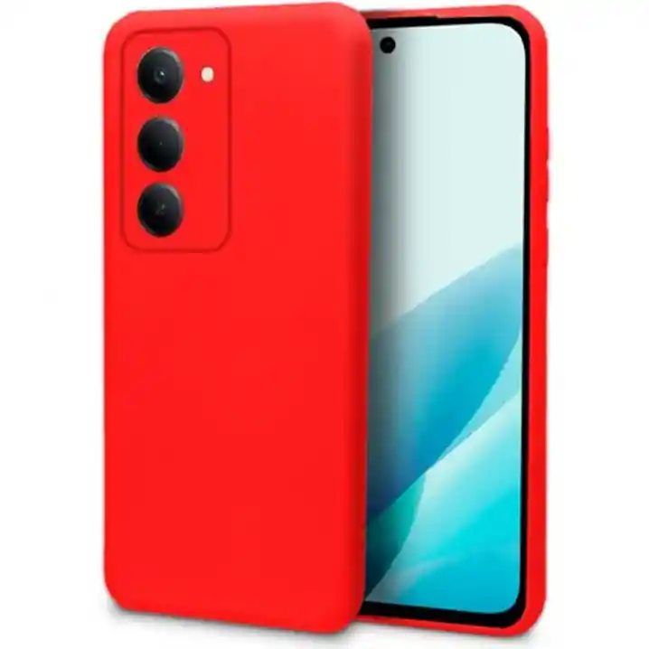 Silicon Case Redmi 15 Rojo