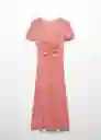 Vestido Poma Rojo Talla Xs Mujer Mango