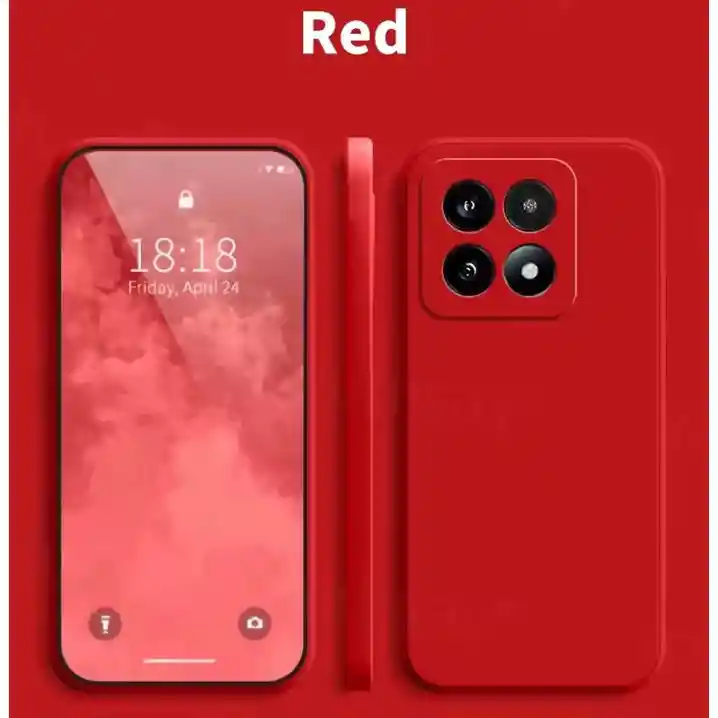 Silicon Case Xiaomi 15t Rojo