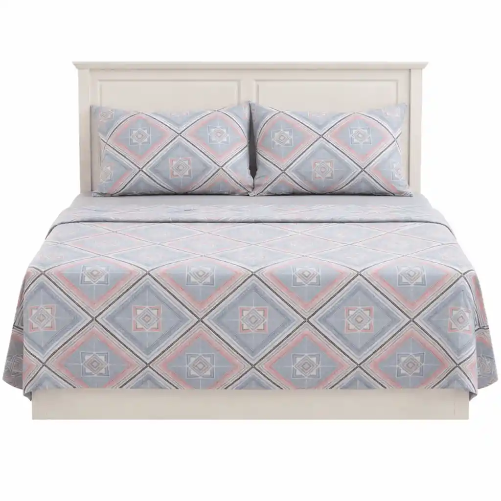 Juego De Sabana Doble Estampada 15