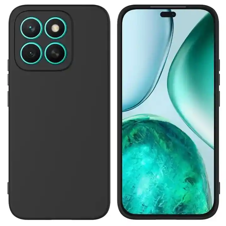 Silicon Case Honor X8c Negro