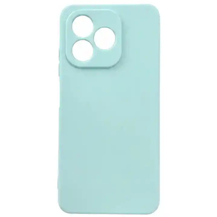Silicon Case Honor X8d Azul Clarito