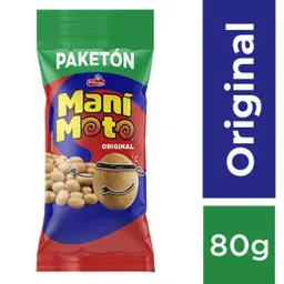 Mani Moto Snack Natural 80 g