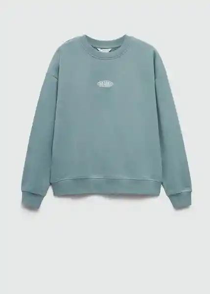 Sudadera Every Verde Pastel Talla 18 Niñas Mango