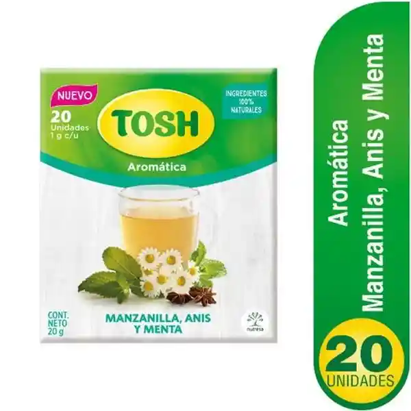 Tosh Aromática de Manzanilla, Anís y Menta