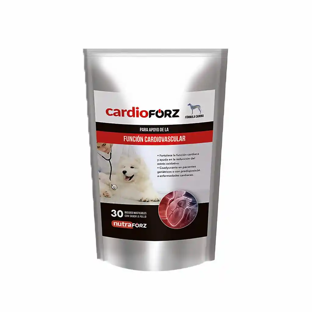 Cardioforz para Apoyo de la Función Cardiovascular Sabor a Pollo