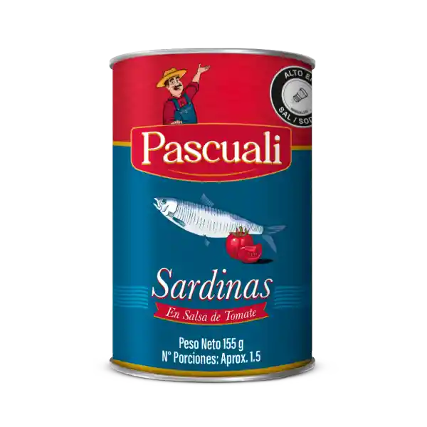 Pascuali Sardinas en Salsa de Tomate
