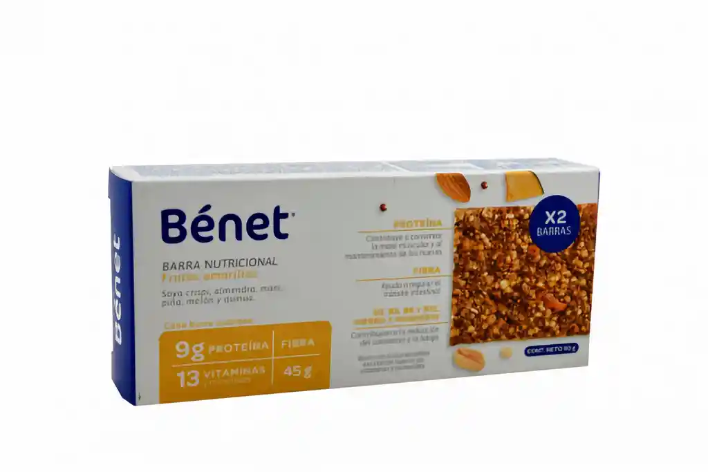 Benet Frutos Barra Nutritiva Amarillos