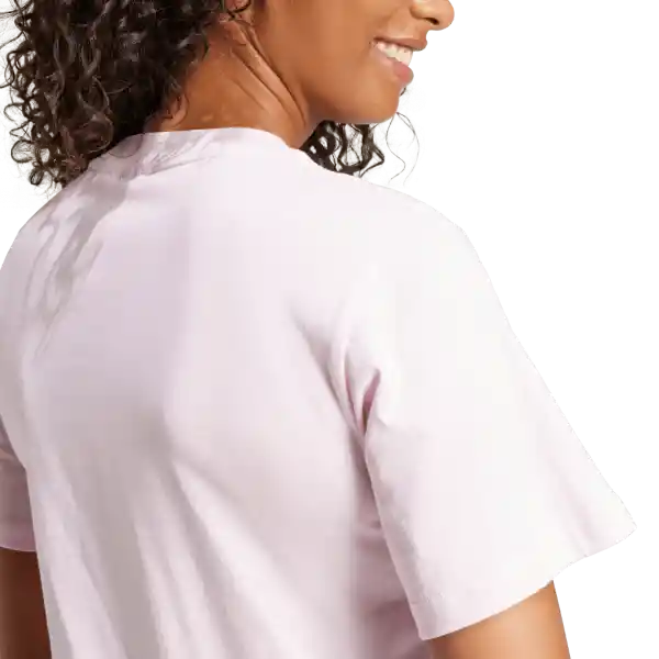 Adidas Camiseta Sl Sj T Manga Corta Mujer Rosado Talla XS