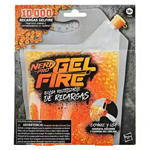 Repuesto Pro Gelfire 10.000 Recargas Nerf