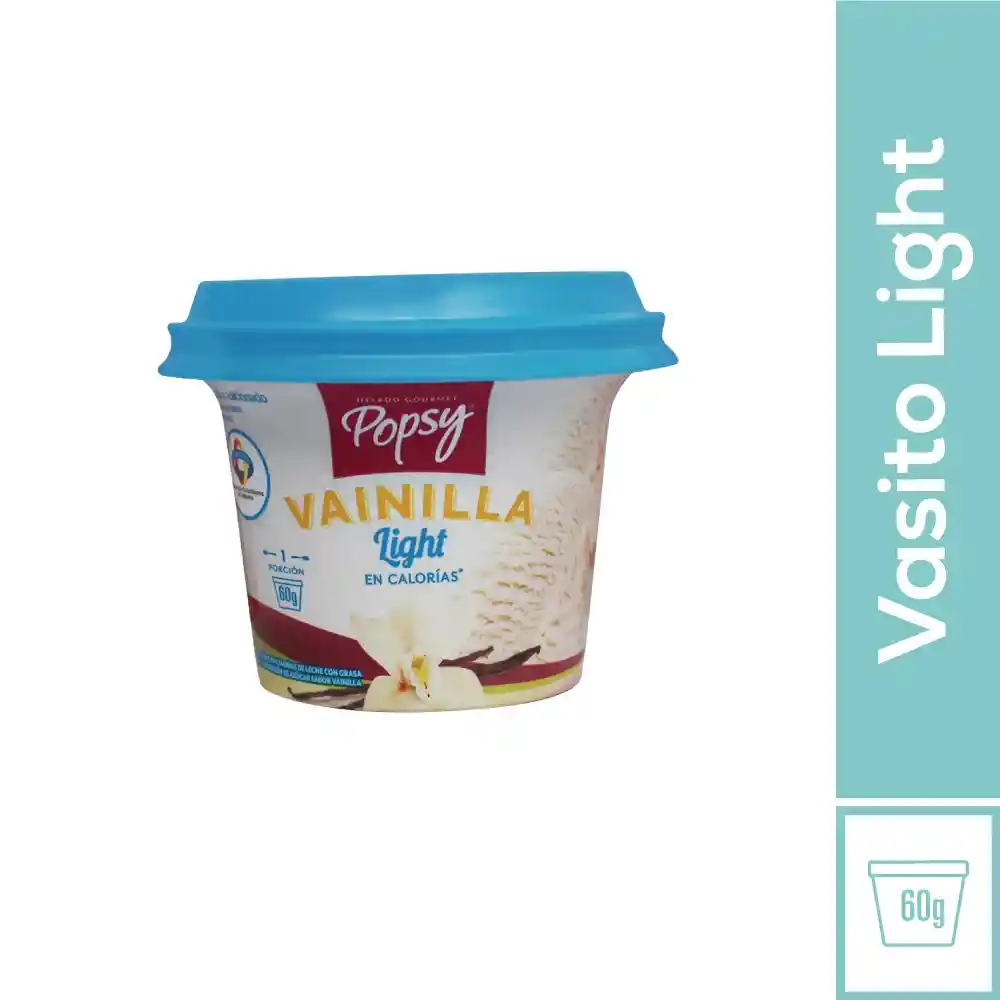 Popsy Helado de Vainilla Light