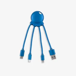 Xoopar Cable Pulpo Azul