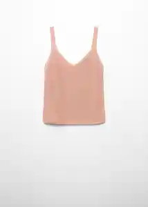 Top Kling Rosa Palo Talla XL Mujer Mango