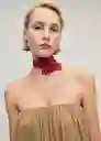 Cinturón Selene Rojo Talla M Mujer Mango