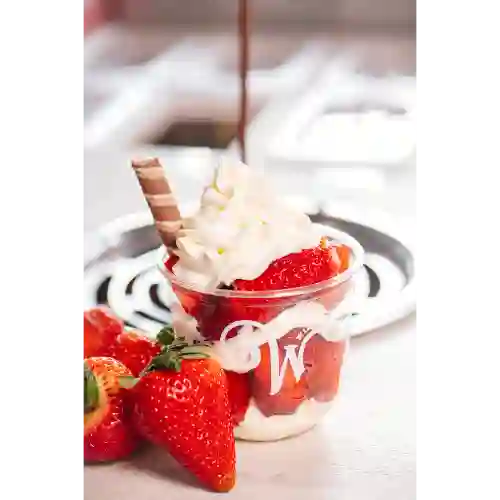 Fresas con Cremas