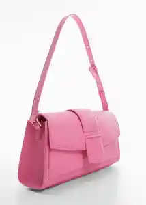 Bolso M Agnes Chicle Mujer Mango