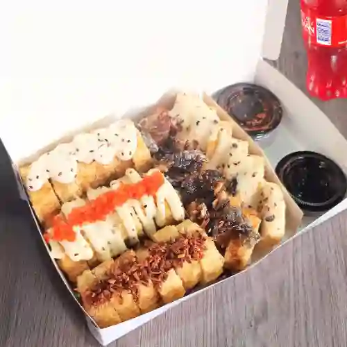 Fan del tempura (30pzas +gaseosa 400ml)