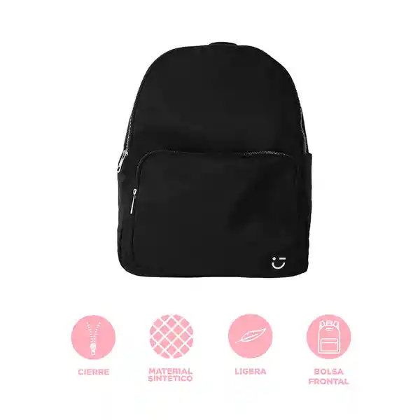 Maleta Basica Nature Negro Serie Miniso
