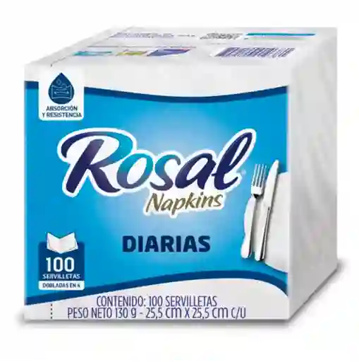 Rosal Servilleta de Mesa Absorbentes y Gruesas
