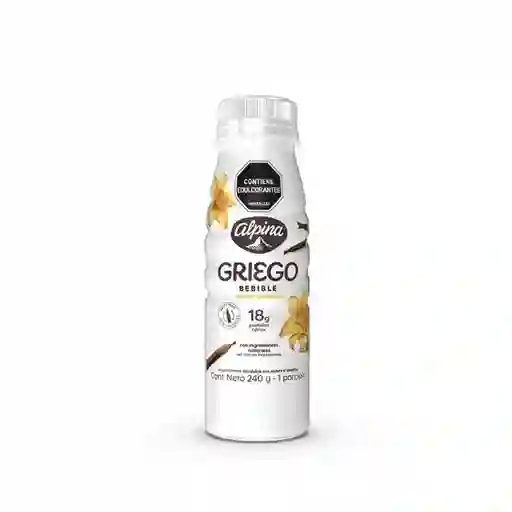 Alpina Yogurt Griego Bebible Vainilla