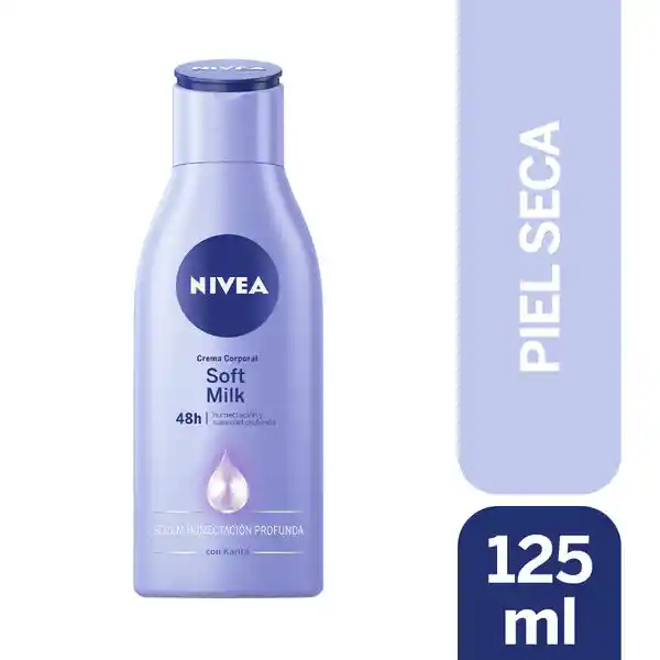 Nivea Crema Corporal Soft Milk para Piel Seca