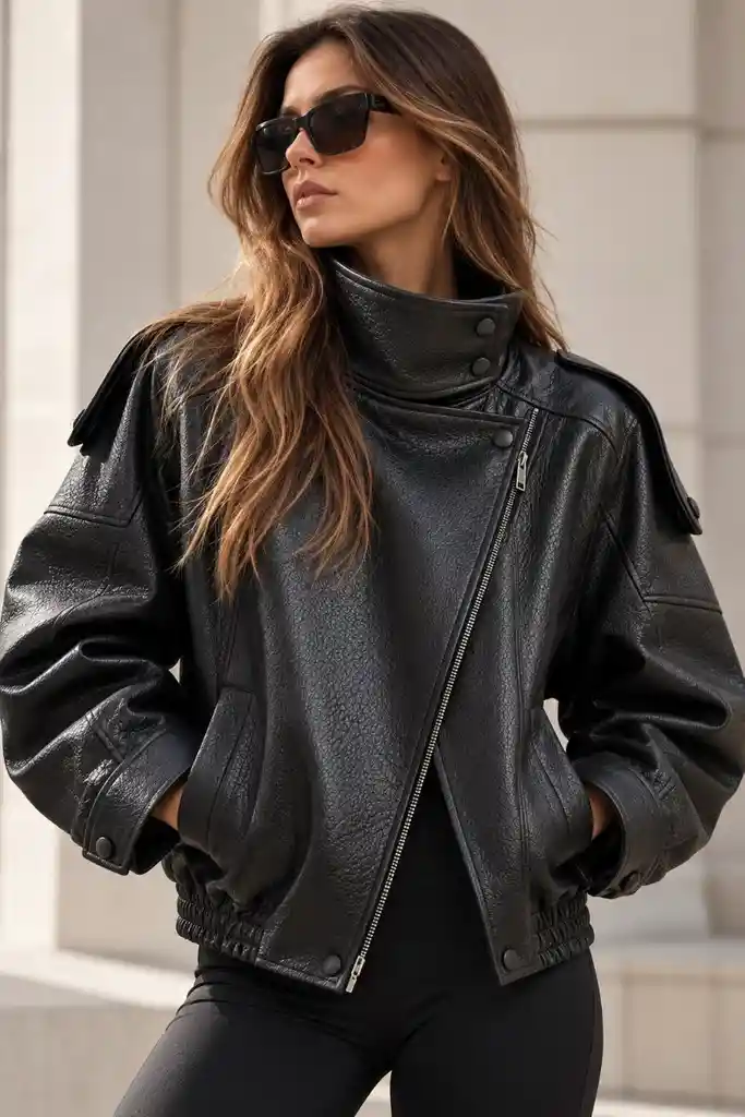 Chaqueta Rebel Talla S Negro