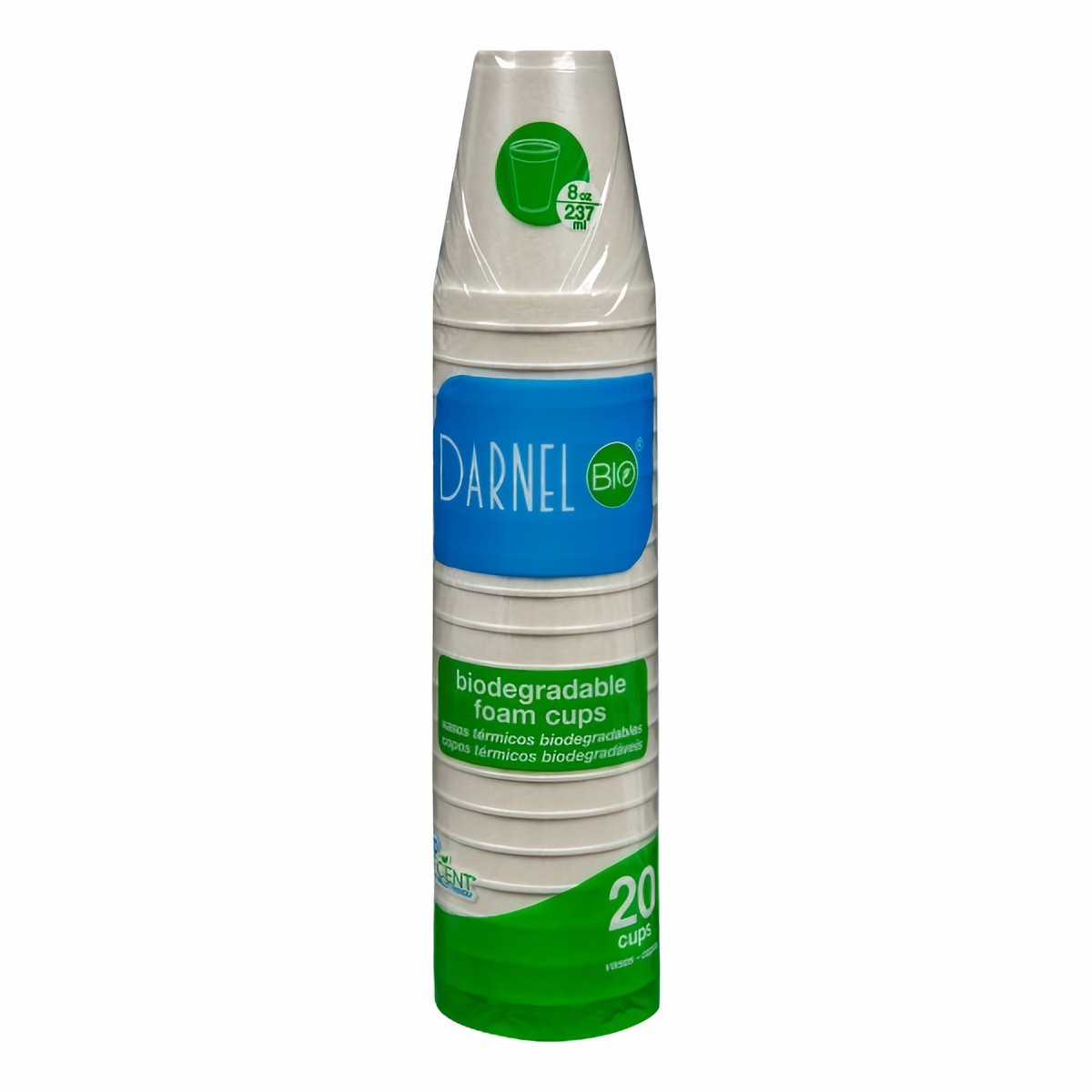 Darnel Vasos Térmicos Biodegradables 20 und