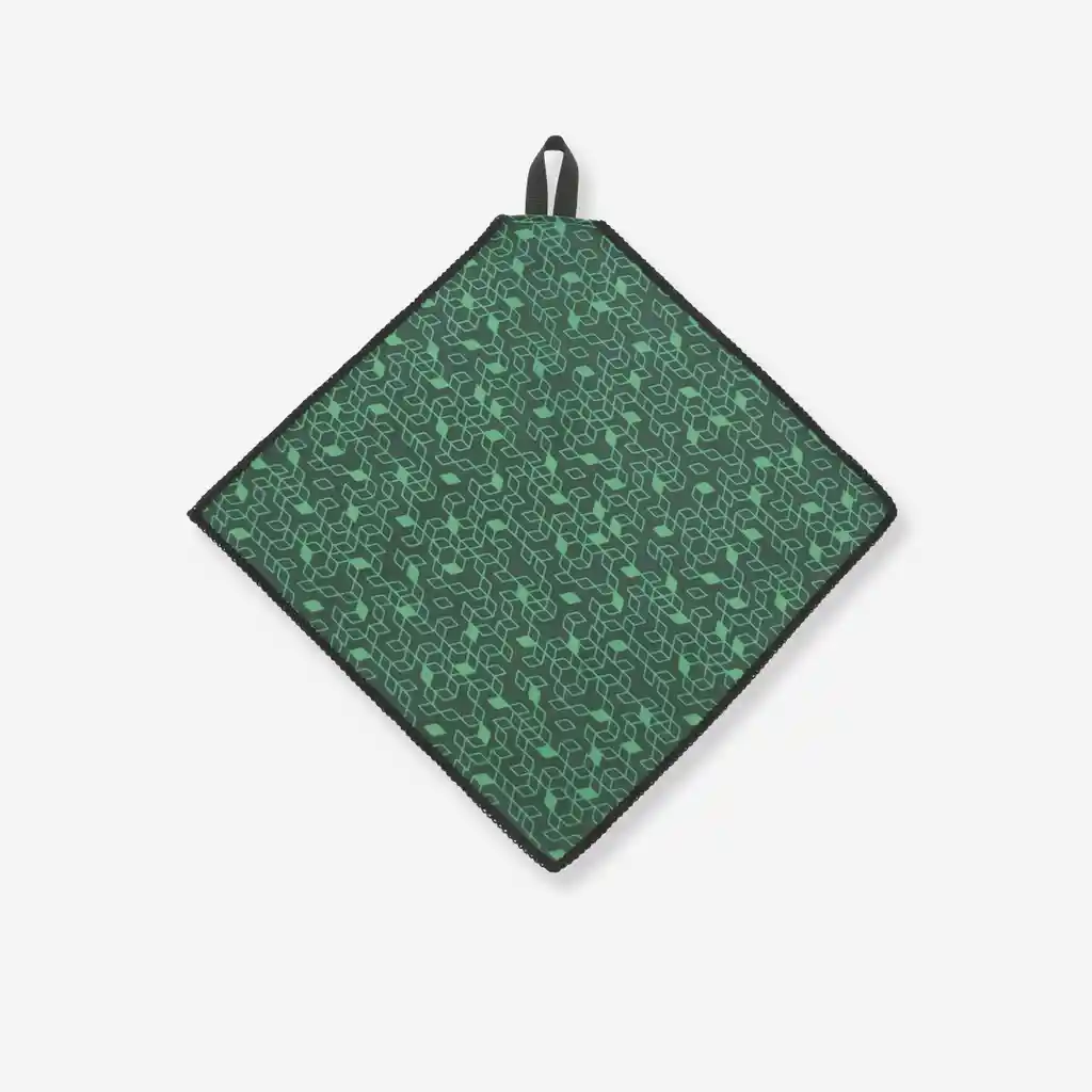 Paño de Microfibra Para Limpiar Gafas Quechua Verde